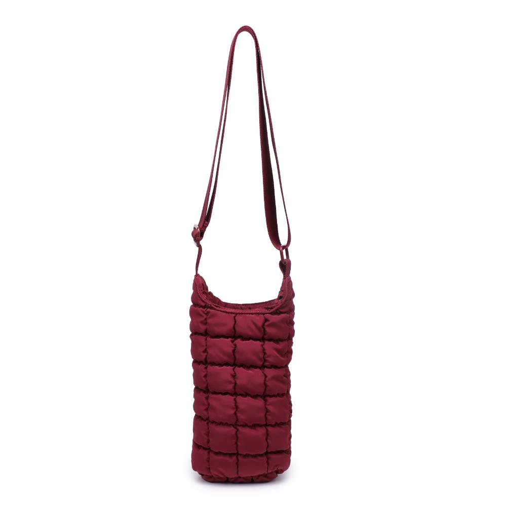 Product Image of Sol and Selene Let It Flow - Quilted Puffer Crossbody 841764110389 View 7 | Burgundy