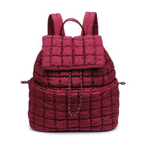 Product Image of Sol and Selene Vitality Backpack 841764110662 View 5 | Burgundy