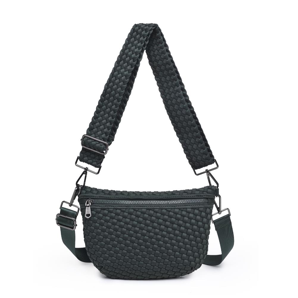 Product Image of Sol and Selene Ethereal - Woven Neoprene Belt Bag 841764110891 View 1 | Olive