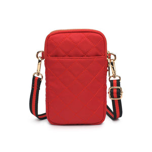 Product Image of Sol and Selene Divide & Conquer - Quilted Crossbody 841764107457 View 7 | Red