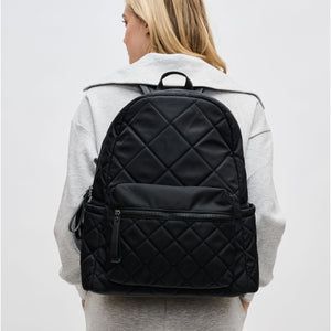 Woman wearing Black Sol and Selene Motivator - Large Travel Backpack 841764101622 View 1 | Black