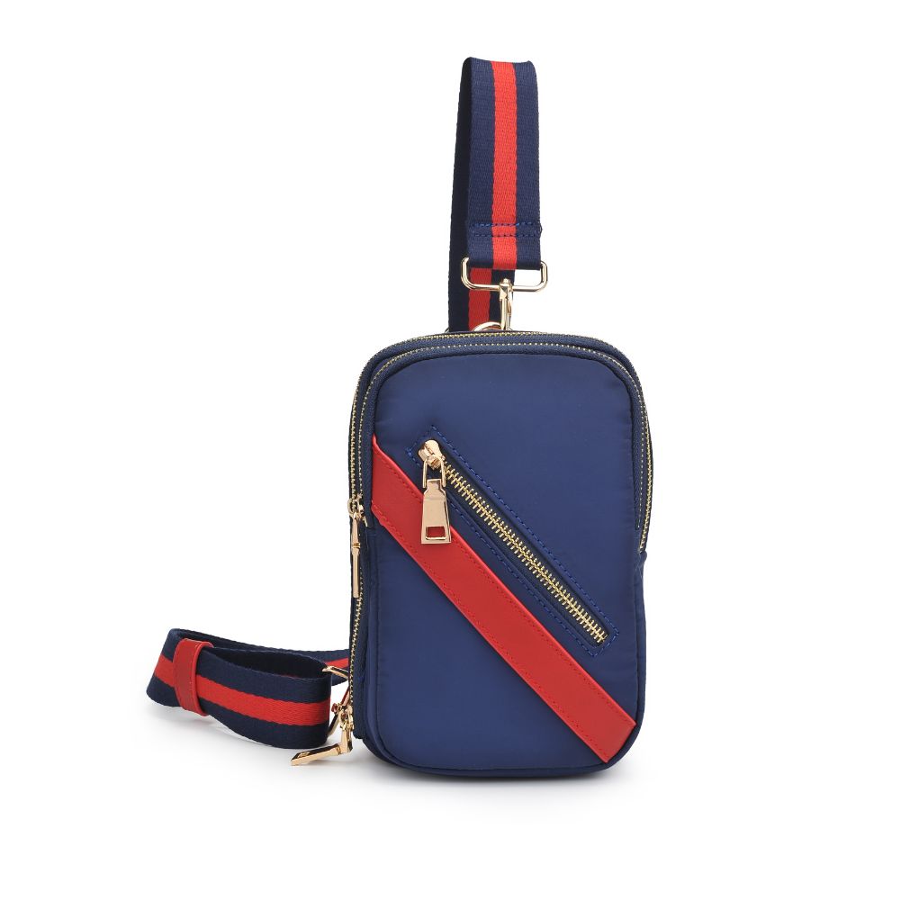 Product Image of Sol and Selene Accolade Sling Backpack 841764106443 View 5 | Navy