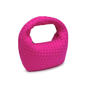 Product Image of Sol and Selene Dare to Dream - Small Woven Neoprene Clutch 841764111102 View 2 | Fuchsia