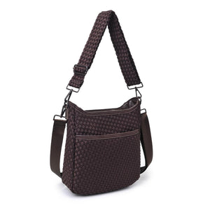 Product Image of Sol and Selene Kismet - Woven Neoprene Crossbody 841764110167 View 6 | Chocolate