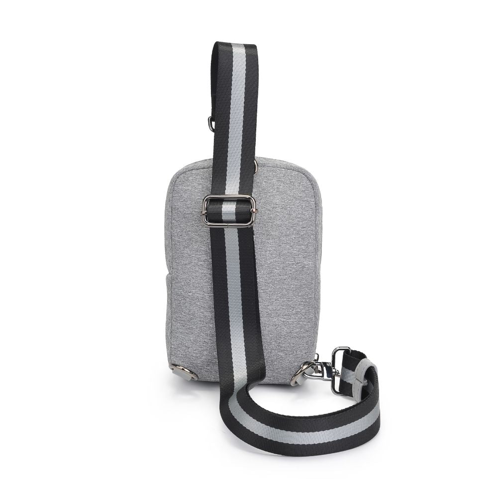 Product Image of Sol and Selene Accolade Sling Backpack 841764106436 View 7 | Heather Grey