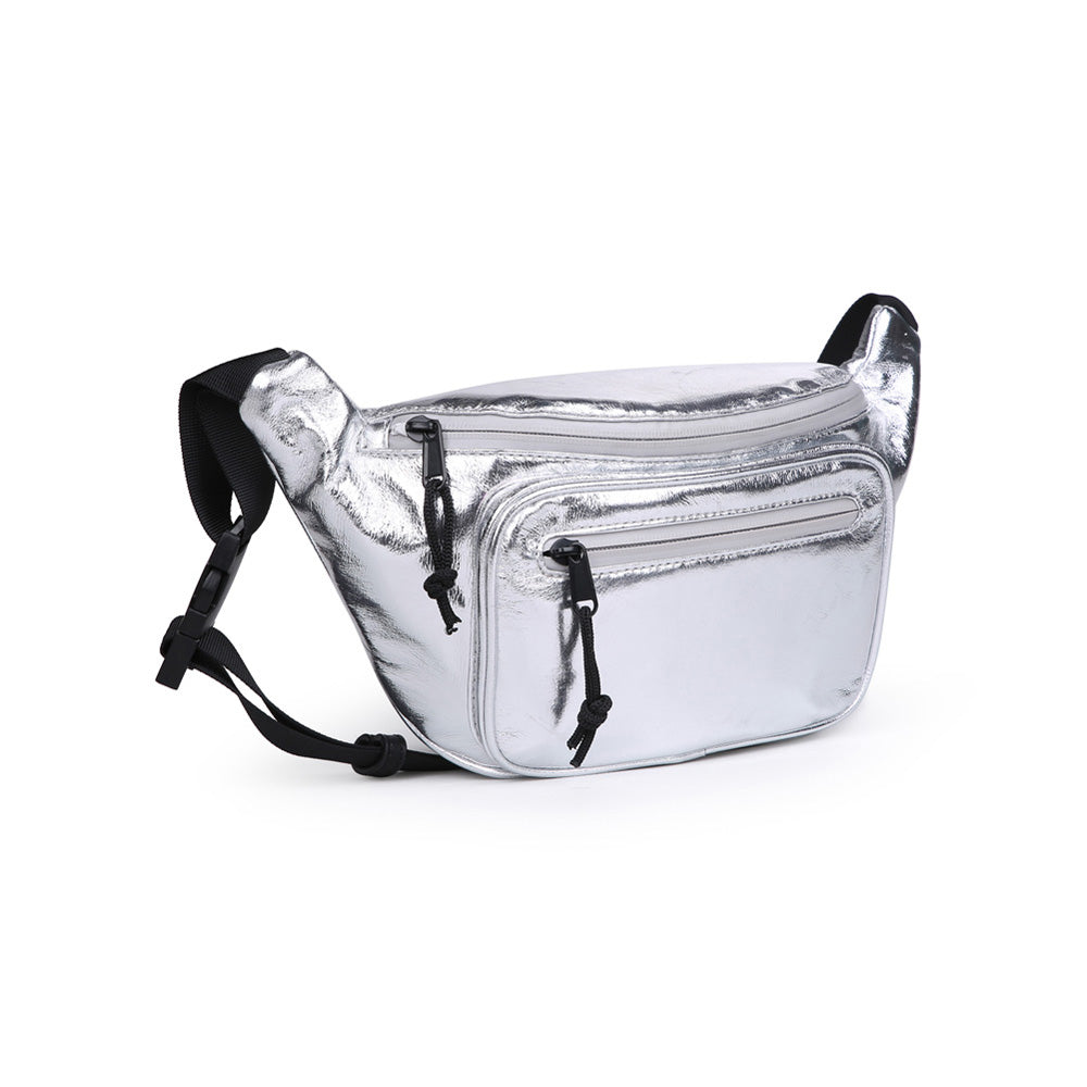 Product Image of Sol and Selene Hands Down Belt Bag 841764103640 View 2 | Silver