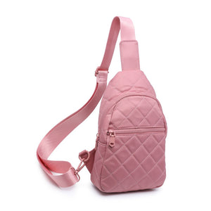 Sol and Selene Motivator Sling Backpack 841764106863 View 6 | Pastel Pink