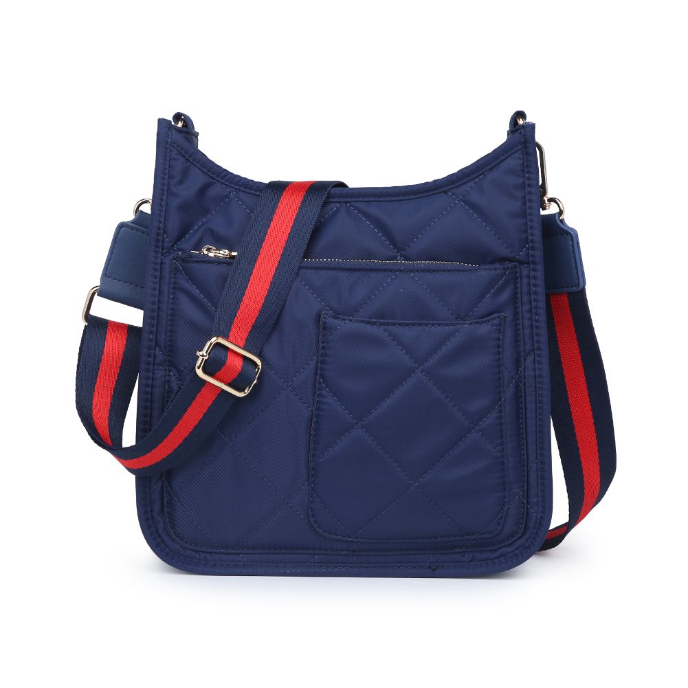 Product Image of Sol and Selene Motivator Messenger Crossbody 841764106788 View 5 | Navy