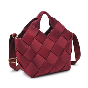 Sol and Selene Resilience - Woven Neoprene Tote 841764110136 View 6 | Wine