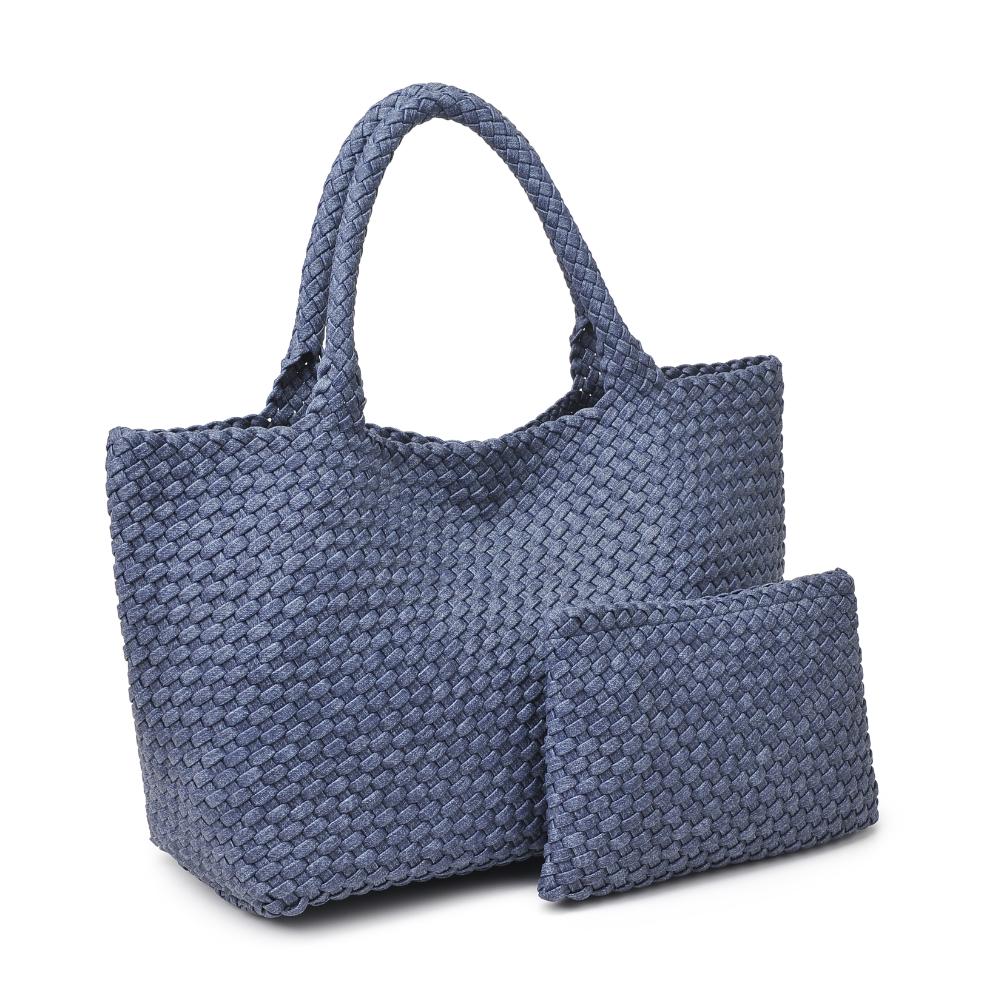 Sol and Selene Sky's The Limit - Large Tote 841764110266 View 2 | Dark Denim
