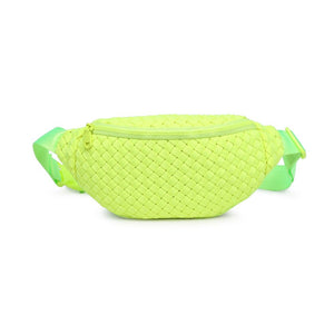 Sol and Selene Aim High Belt Bag 841764109192 View 5 | Neon Yellow