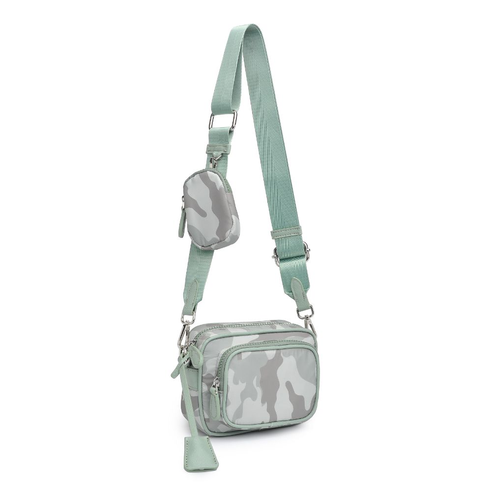 Product Image of Sol and Selene Traverse Crossbody 841764106375 View 2 | Sage Camo