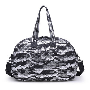 Product Image of Sol and Selene Getaway Weekender 841764104173 View 5 | Silver Metallic Camo