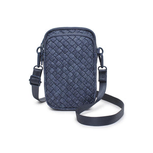 Sol and Selene Divide & Conquer - Woven Neoprene Crossbody 841764110235 View 5 | Dark Denim