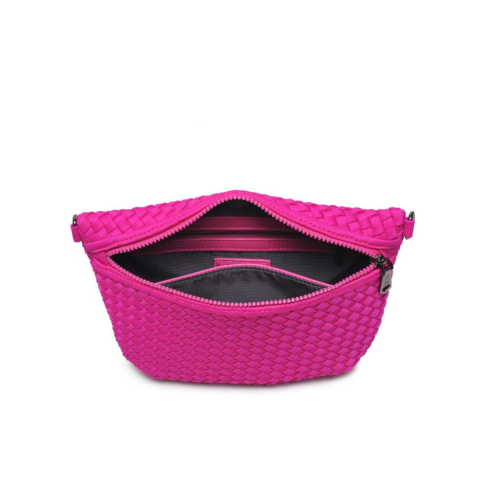 Product Image of Sol and Selene Ethereal - Woven Neoprene Crossbody 841764110860 View 8 | Fuchsia