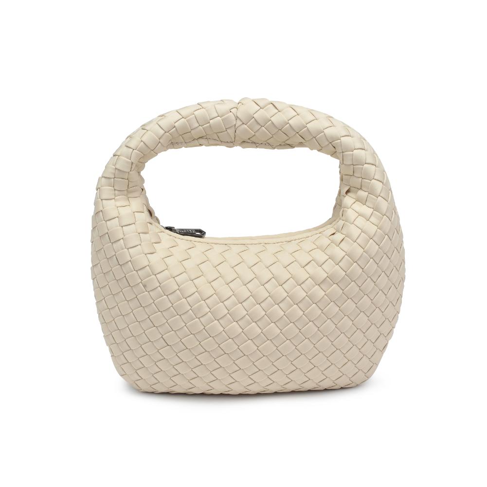 Product Image of Sol and Selene Dare to Dream - Small Woven Neoprene Clutch 841764111089 View 1 | Cream