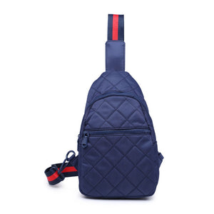 Sol and Selene Motivator Sling Backpack 841764106894 View 5 | Navy