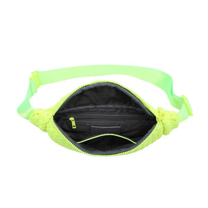 Sol and Selene Aim High Belt Bag 841764109192 View 8 | Neon Yellow