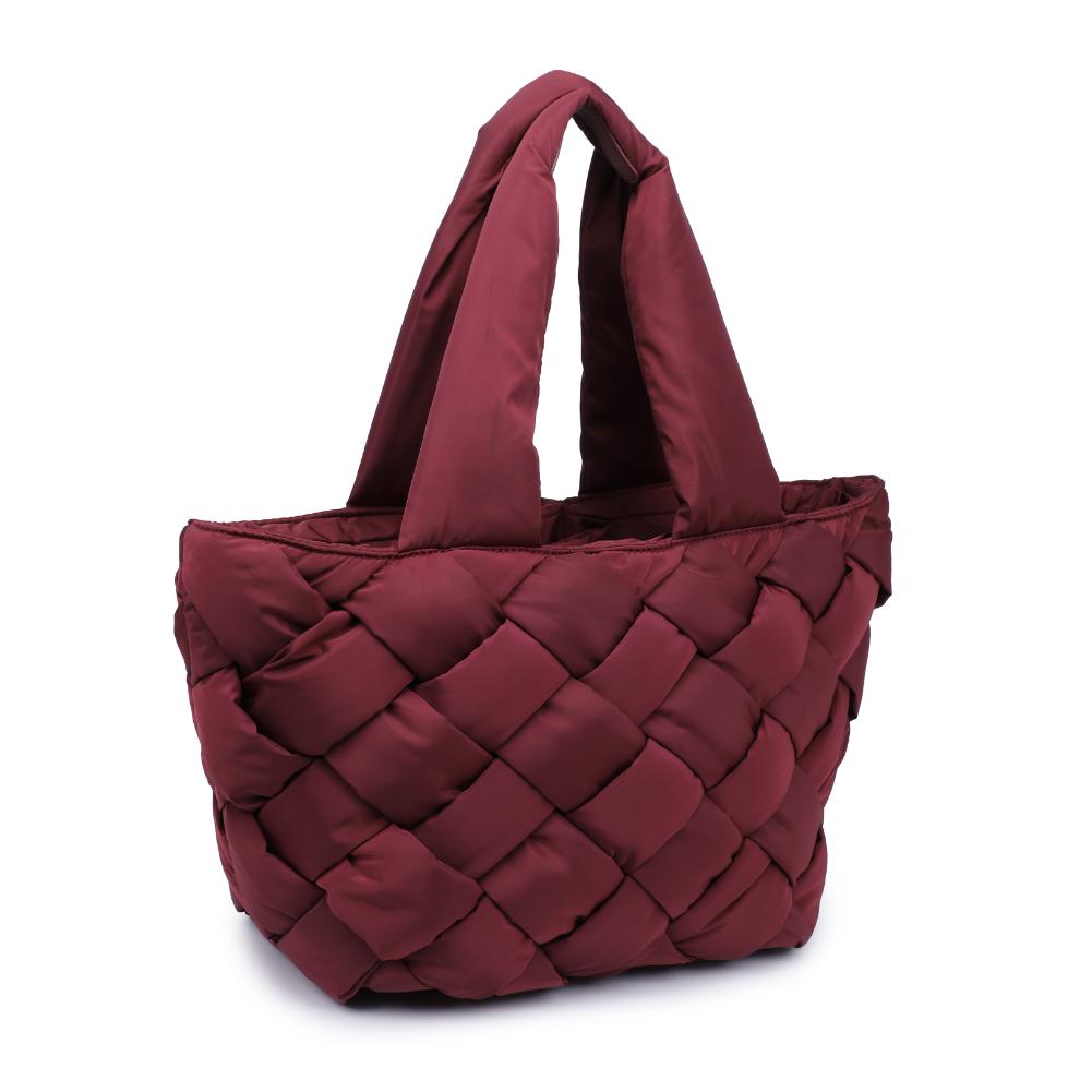 Sol and Selene Intuition East West Tote 841764110518 View 2 | Burgundy