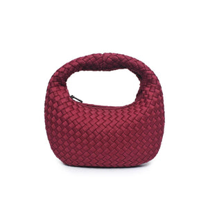 Product Image of Sol and Selene Dare to Dream - Small Woven Neoprene Clutch 841764111126 View 5 | Wine