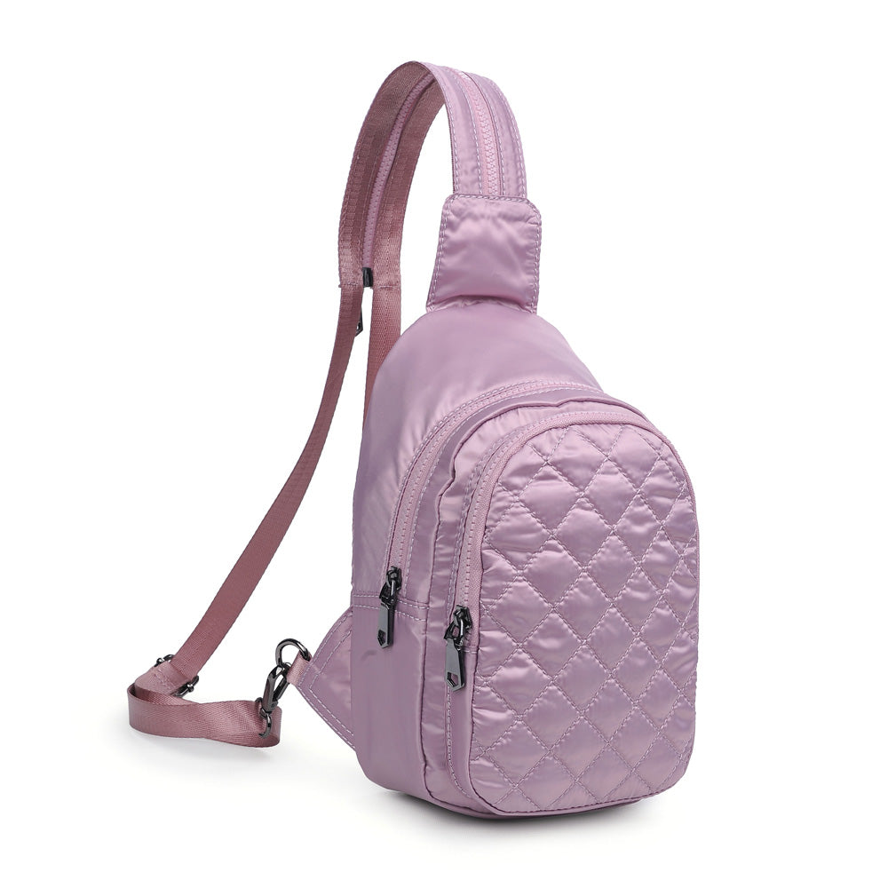 Product Image of Sol and Selene On The Run Sling Backpack 841764104418 View 6 | Blush