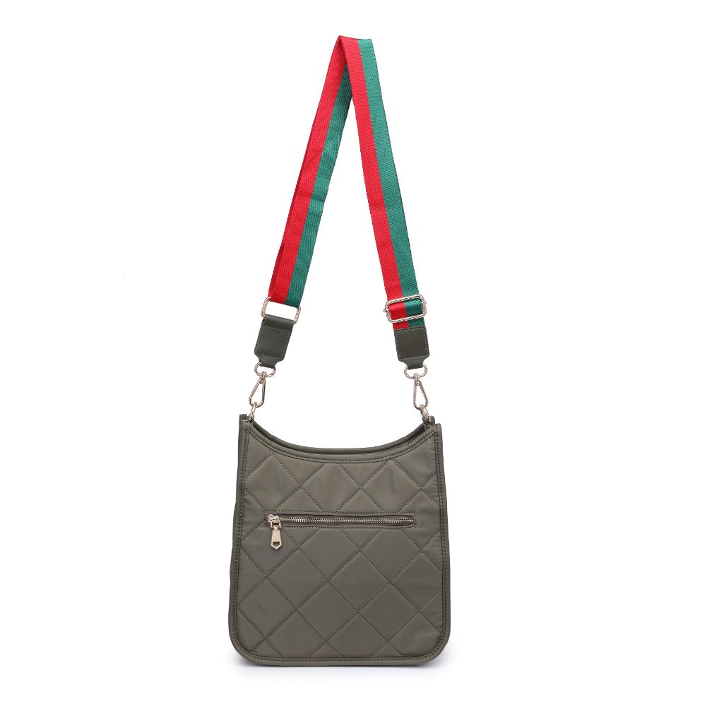 Product Image of Sol and Selene Motivator Messenger Crossbody 841764108416 View 7 | Olive