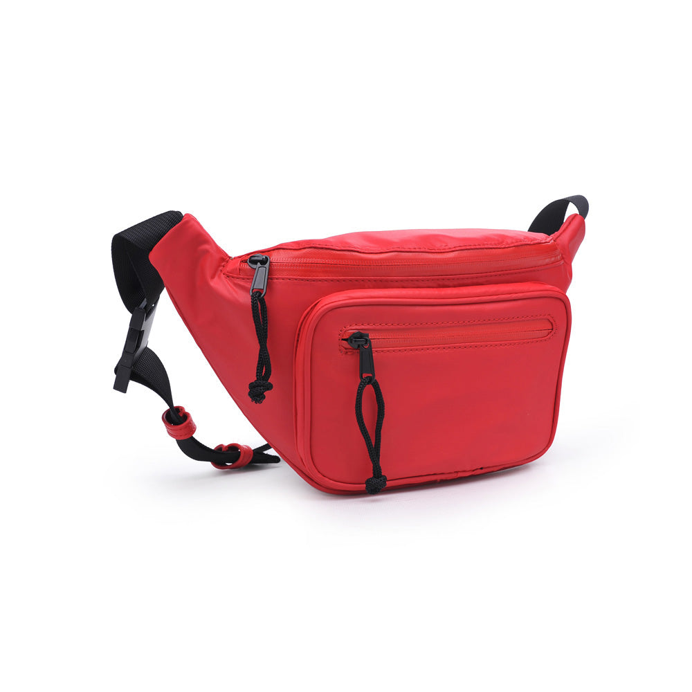 Product Image of Sol and Selene Hands Down Belt Bag 841764104234 View 6 | Bright Red