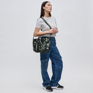 Woman wearing Camo Sol and Selene Motivator Mini Tote Mini Tote 841764106498 View 2 | Camo