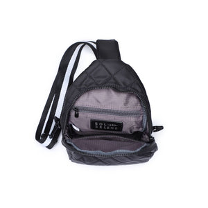 Product Image of Sol and Selene Motivator Sling Backpack 841764106856 View 8 | Black