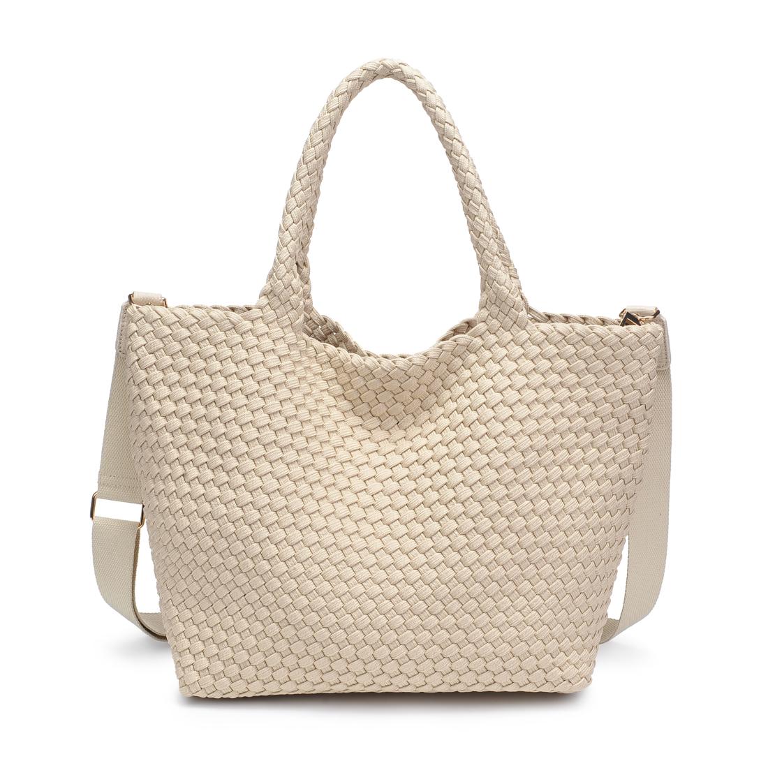 Product Image of Sol and Selene Sky&#39;s The Limit - Medium Sustainable Tote 841764111584 View 5 | Beige