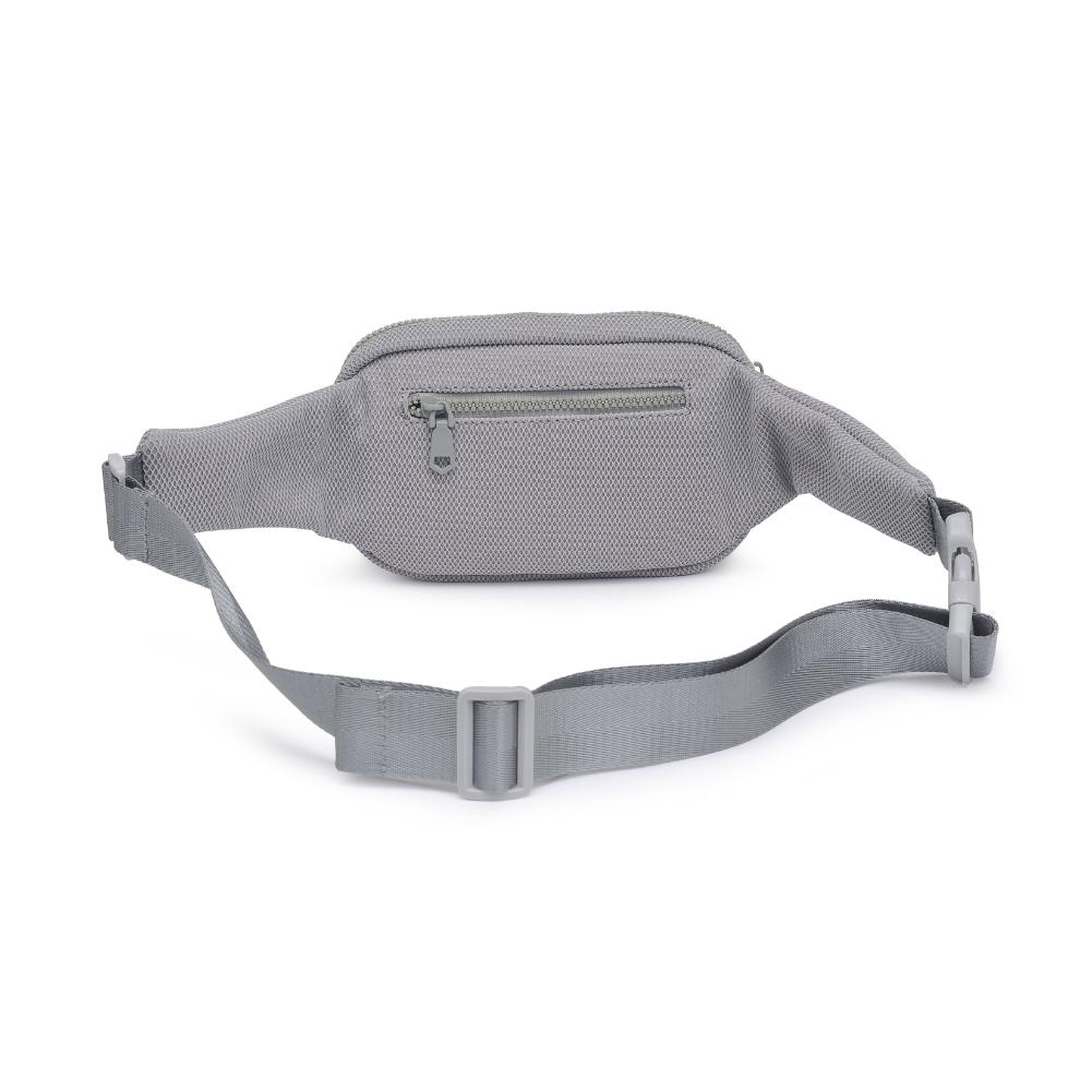 Product Image of Sol and Selene Hip Hugger - Neoprene Mesh Belt Bag 841764109871 View 7 | Grey