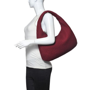 Product Image of Sol and Selene Dare to Dream - Large Woven Neoprene Hobo 841764110969 View 5 | Wine