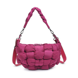 Product Image of Sol and Selene Sixth Sense - Medium Shoulder Bag 841764108010 View 5 | Magenta