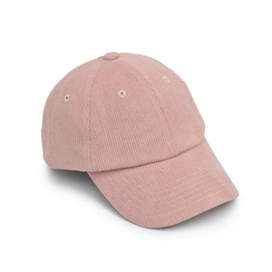 Product Image of Sol and Selene Corduroy Baseball Hat Baseball Cap 818209014830 View 1 | Blush