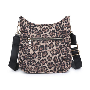 Product Image of Sol and Selene Motivator Messenger Crossbody 841764106801 View 7 | Leopard