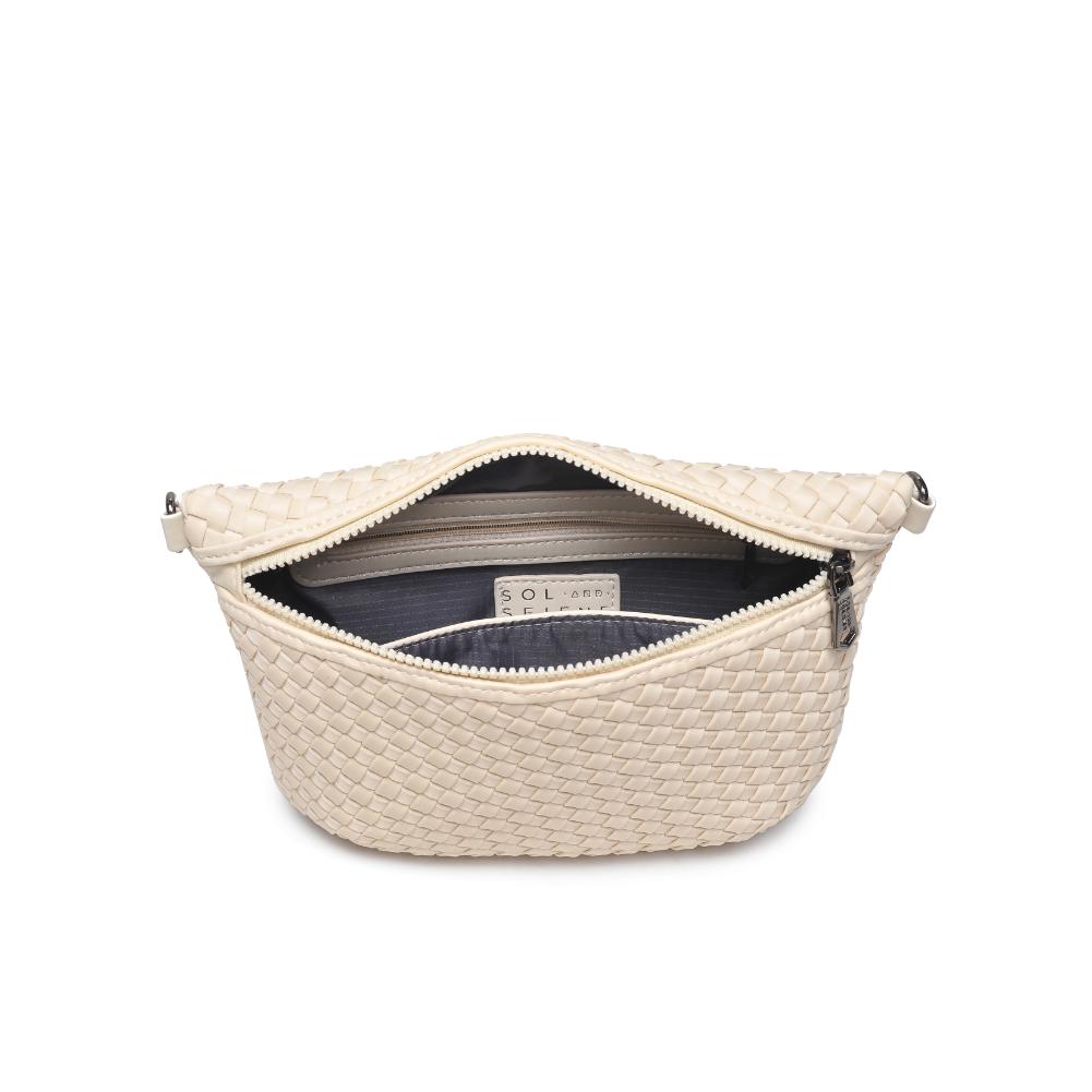 Product Image of Sol and Selene Ethereal - Woven Neoprene Crossbody 841764110846 View 8 | Cream