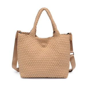 Sol and Selene Sky's The Limit - Medium Tote 841764107785 View 7 | Nude