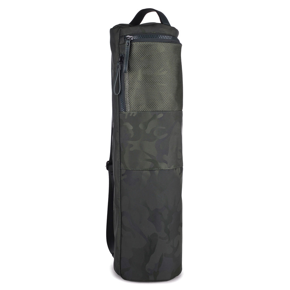 Product Image of Sol and Selene Karma - Camo Print Yoga Mat Bag 841764100816 View 5 | Olive Camo