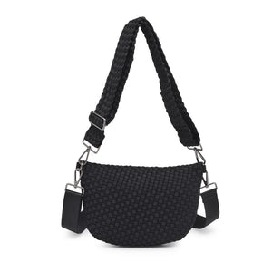 Product Image of Sol and Selene Ethereal - Woven Neoprene Crossbody 841764110839 View 7 | Black