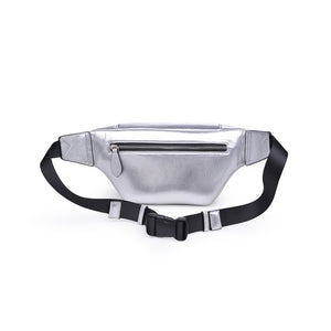 Product Image of Sol and Selene Side Kick - Neoprene Belt Bag 841764104333 View 7 | Silver Metallic