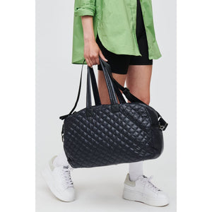 Woman wearing Black Sol and Selene Getaway Weekender 841764101363 View 2 | Black