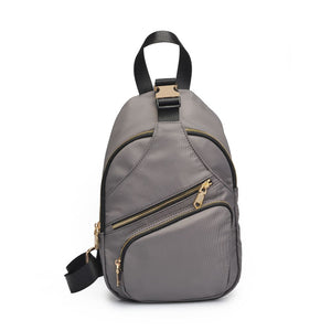 Product Image of Sol and Selene On The Go - Nylon Sling Backpack 841764105415 View 5 | Carbon