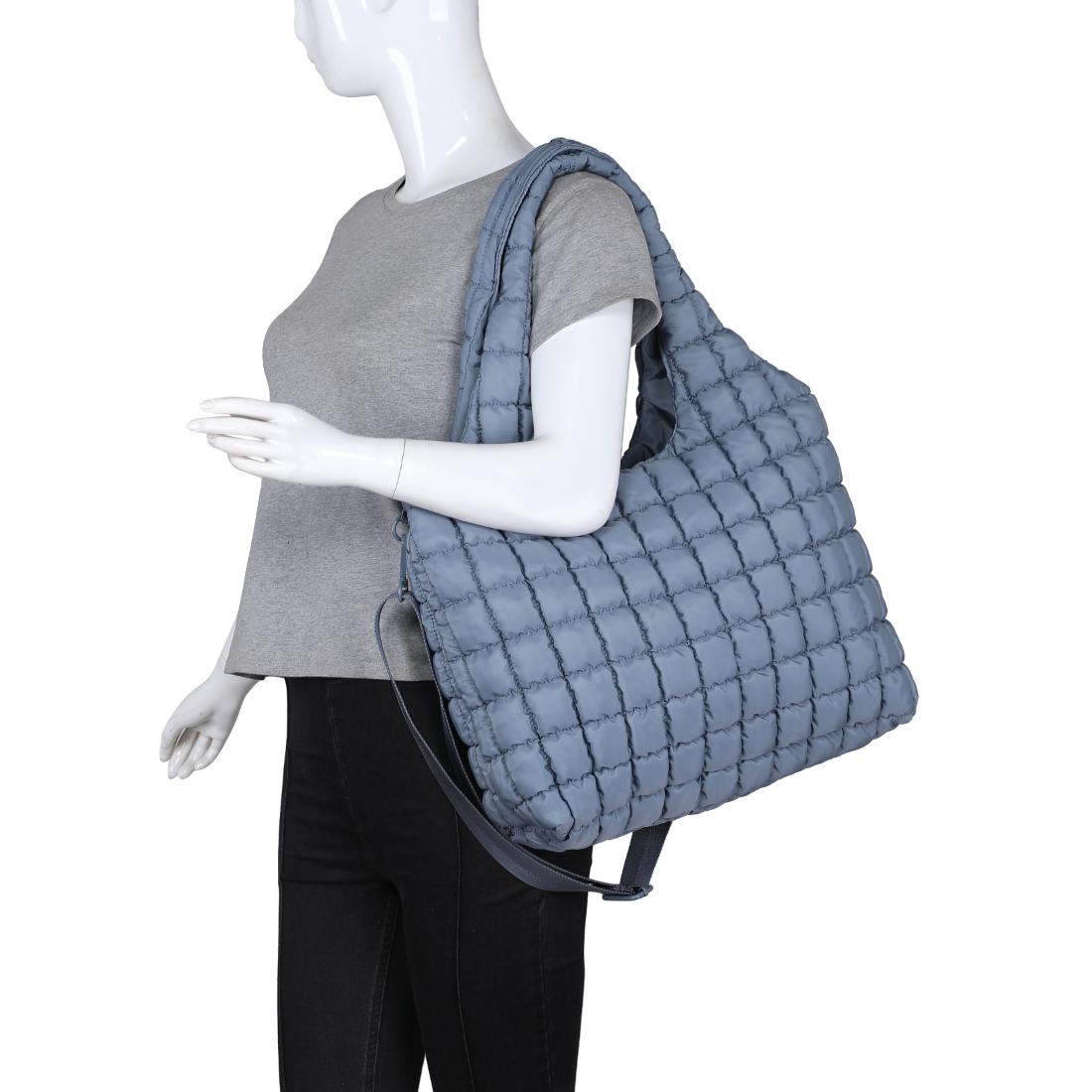 Sol and Selene Elevate Hobo 841764111898 View 5 | Slate Sky