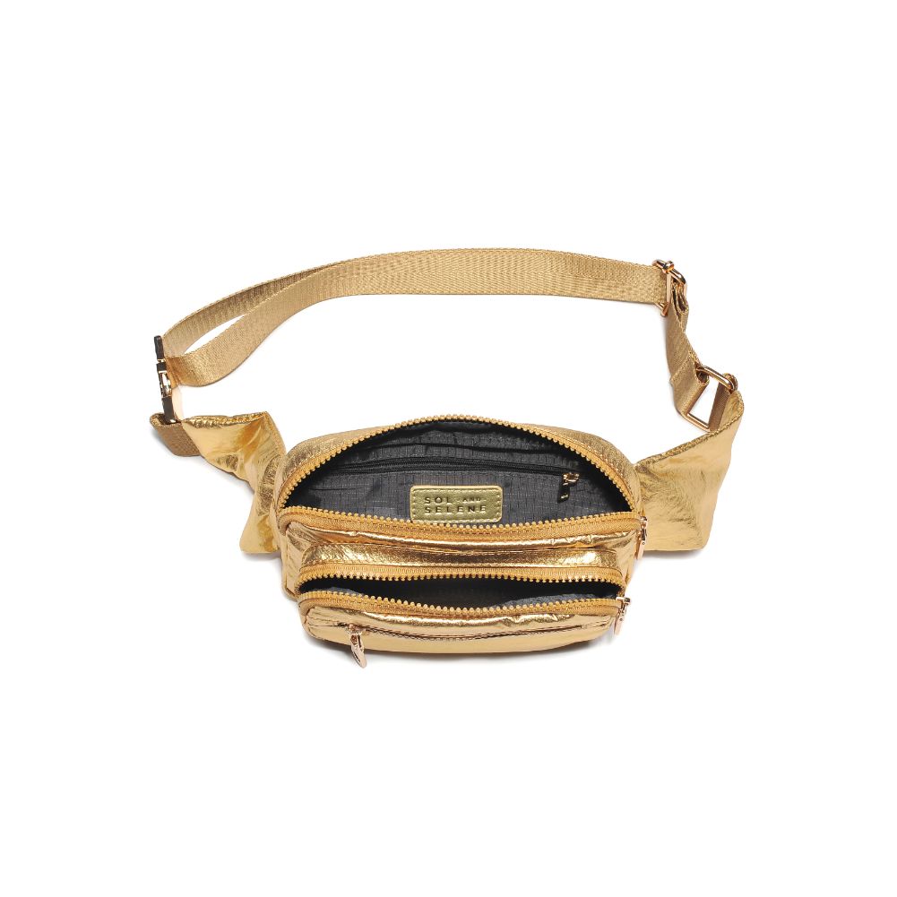 Sol and Selene Hip Hugger Belt Bag 841764108683 View 8 | Gold