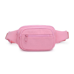 Product Image of Sol and Selene Hip Hugger - Neoprene Mesh Belt Bag 841764109833 View 5 | Rose