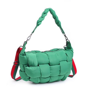 Product Image of Sol and Selene Sixth Sense - Medium Shoulder Bag 841764107983 View 6 | Kelly Green
