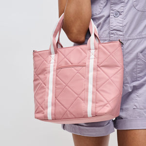 Woman wearing Pastel Pink Sol and Selene Motivator Mini Tote Mini Tote 841764107280 View 4 | Pastel Pink