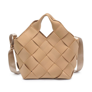 Sol and Selene Resilience - Woven Neoprene Tote 841764108607 View 7 | Nude