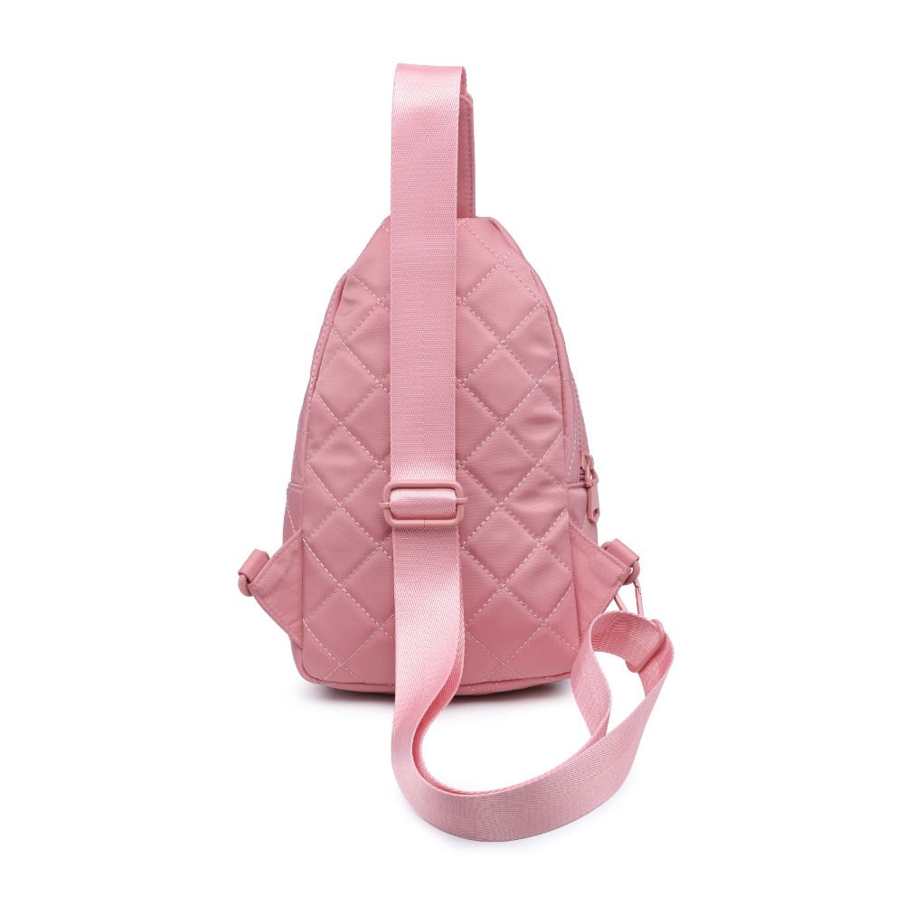 Sol and Selene Motivator Sling Backpack 841764106863 View 7 | Pastel Pink