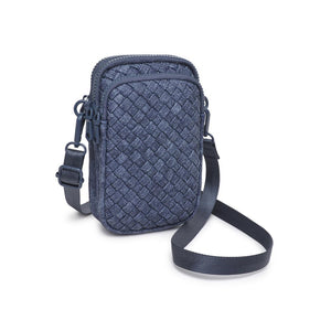 Sol and Selene Divide & Conquer - Woven Neoprene Crossbody 841764110235 View 6 | Dark Denim